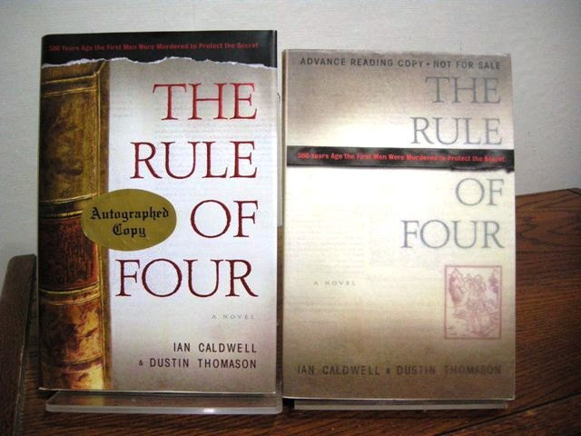 The Rule of Four (Includes Advance Reading Copy)