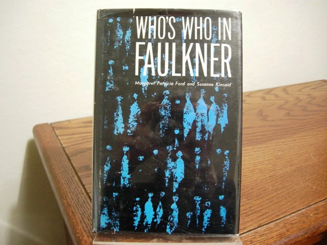 Who's Who in Faulkner